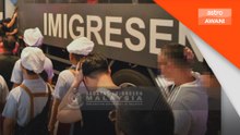 152 pendatang tanpa izin ditahan di pusat beli belah di Cheras
