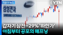외인 투매에 사이드카 발동...삼성전자 '하한가' 해프닝까지 [지금이뉴스] / YTN