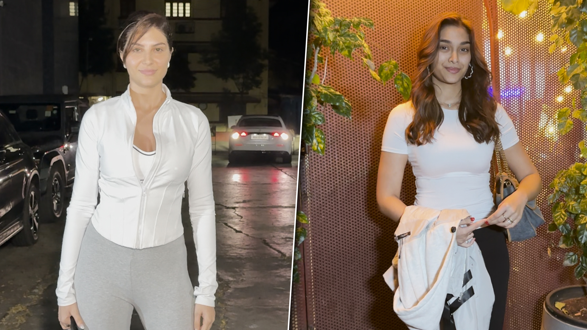 Spotted: Elnaaz Norouzi’s Yoga Glow & Saiee Manjrekar’s Dinner Night In Bandra