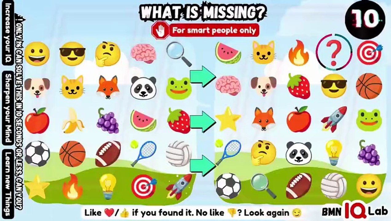 #NoHints 🤚🚫 What is missing? (P.8)