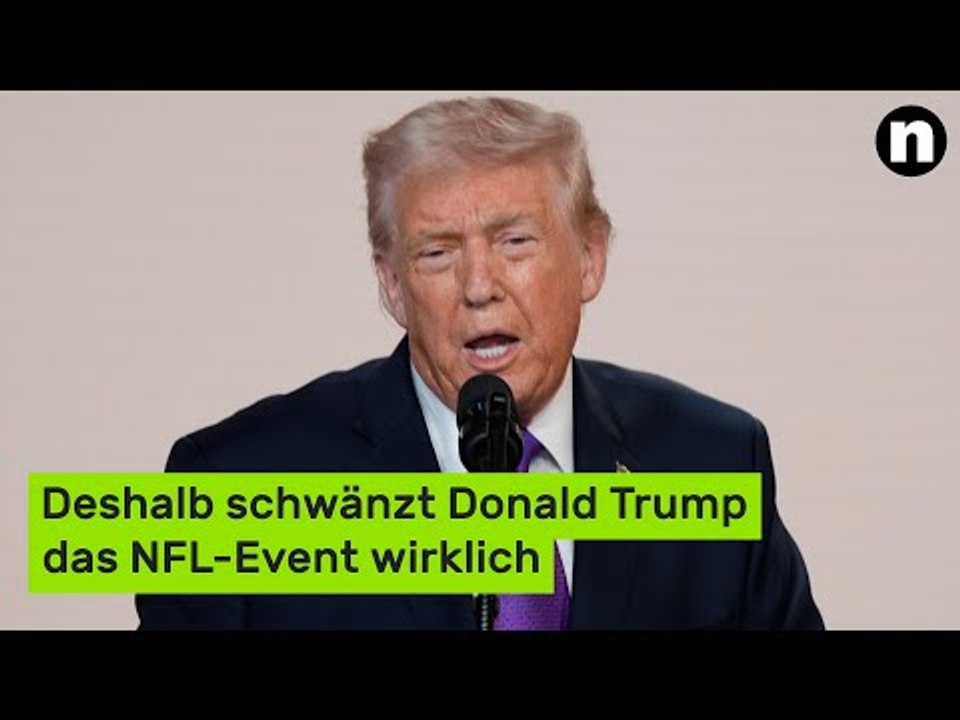 Super Bowl LX: Von wegen Anreise-Probleme - deshalb schwänzt Donald Trump das NFL-Event wirklich