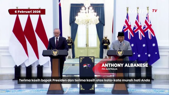 [Full Terjemahan] Pernyataan PM Albanese usai Teken Perjanjian dengan Presiden Prabowo