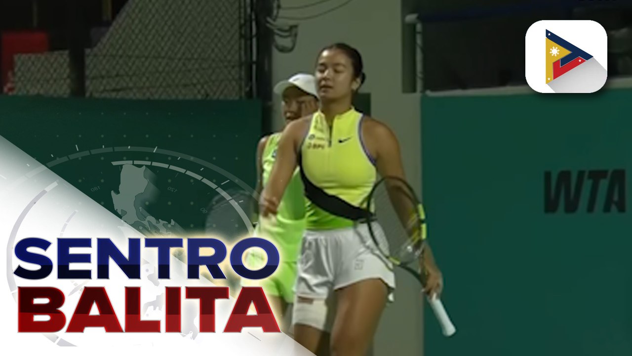 Filipina tennis ace Alex Eala at Janice Tjen, pasok na sa semifinals ng Abu Dhabi Open Doubles