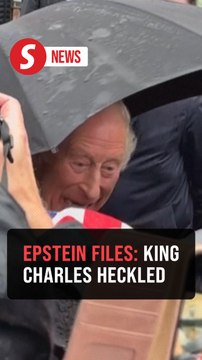 King Charles heckled over former Prince Andrew's Epstein ties