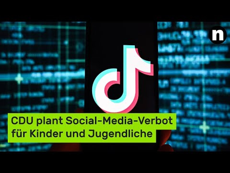 TikTok und Instagram erst ab 16 Jahren: CDU plant Social-Media-Verbot für Kinder und Jugendliche