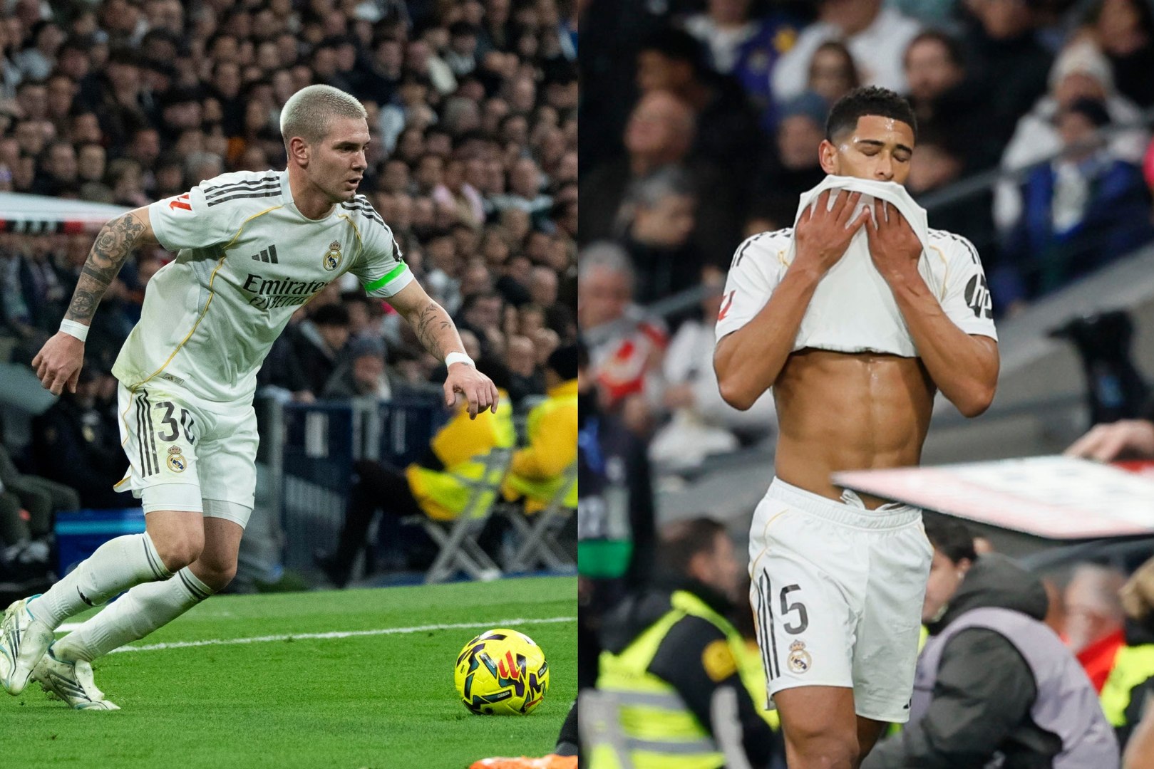 La viral forma de entenderse de Mastantuono y Bellingham