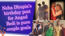 Neha Dhupia pens loving birthday message for husband Angad Bedi, shares unseen moments