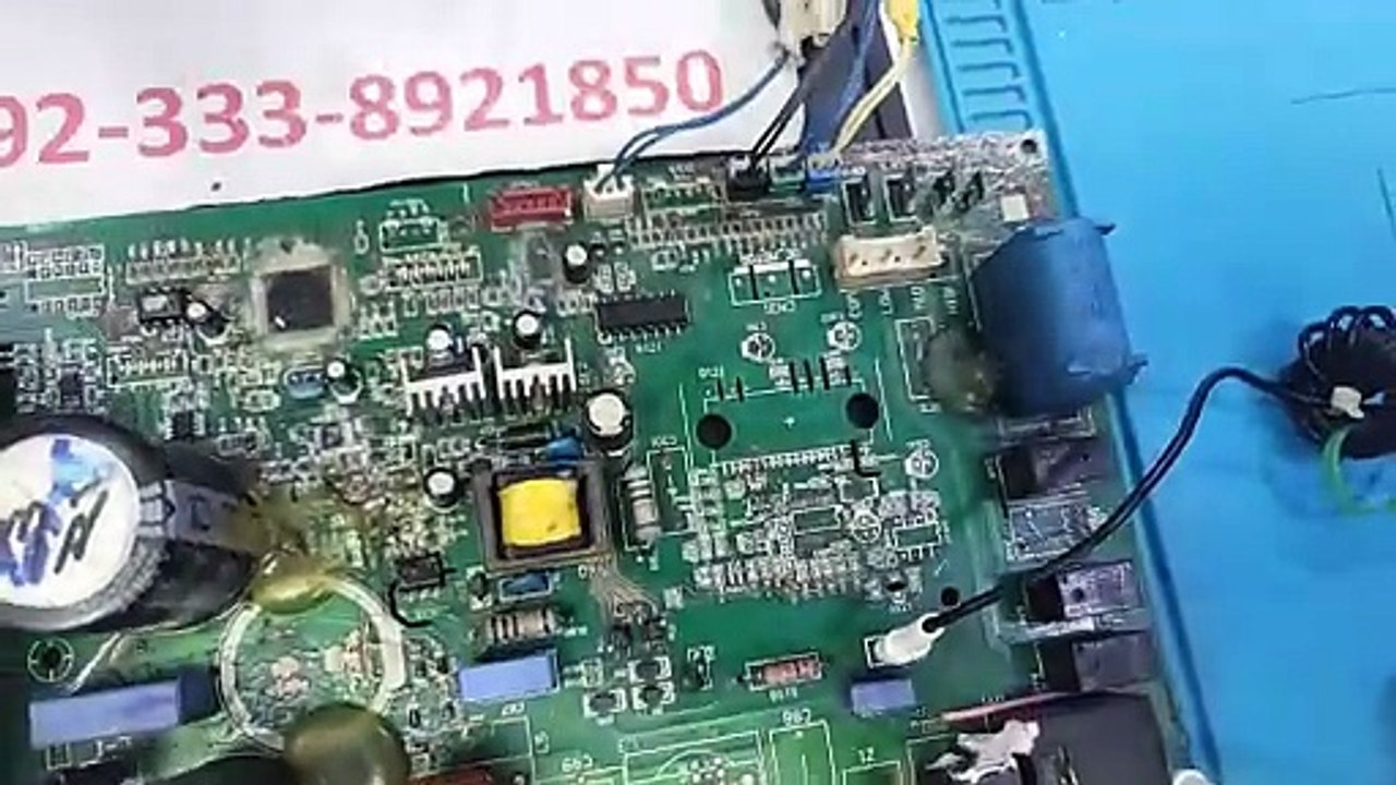 PEL Dawlance Orient Dc inverter ac F1 error code outdoor pcb Dc inverter ac pcb training center