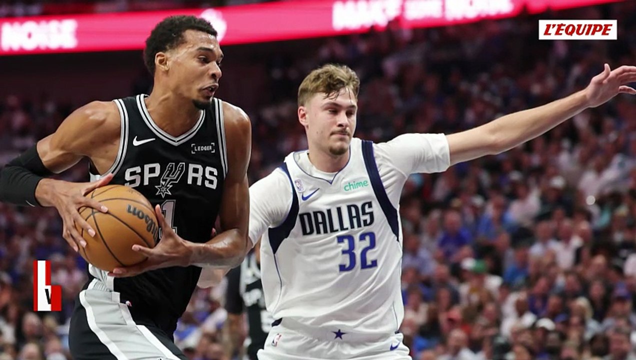 Victor Wembanyama remporte le deuxième duel des prodiges face à Cooper Flagg lors de la victoire des Spurs face à Dallas - Basket - NBA