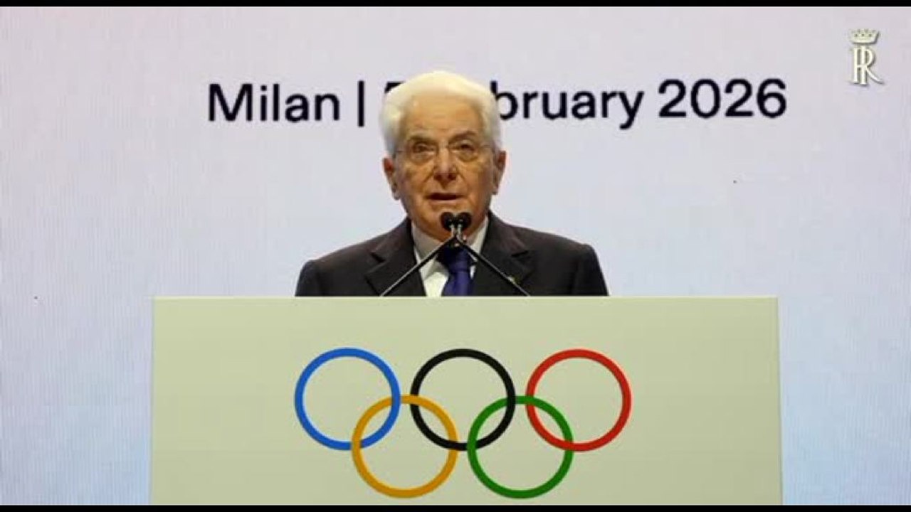 Mattarella: valori olimpici come pace e dialogo ispirino i governi