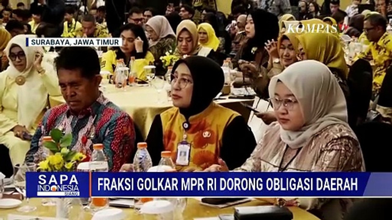 Fraksi Golkar MPR RI Gelar Sarasehan Nasional, Dorong Obligasi Daerah sebagai Sumber Pembiayaan