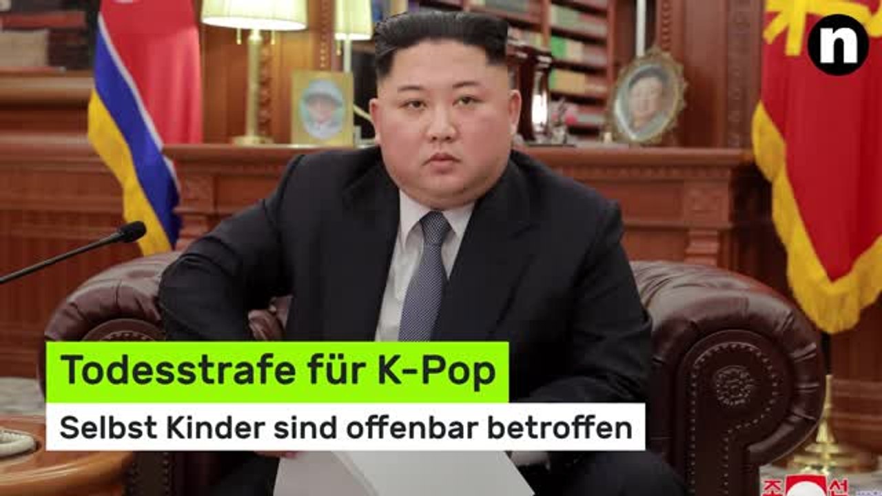 Kim Jong-un: Todesstrafe für K-Pop - Nordkorea-Diktator lässt offenbar Kinder hinrichten
