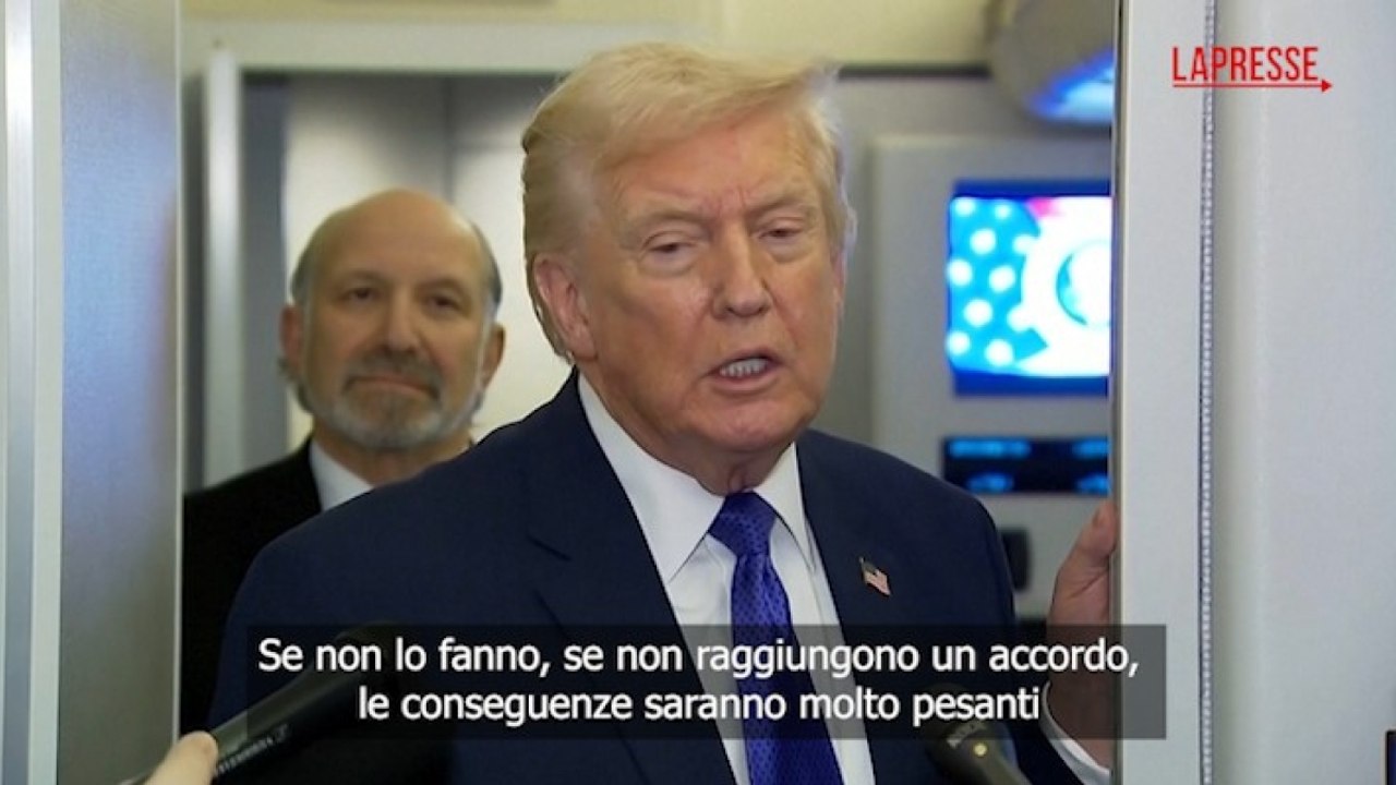 Trump: «L'Iran vuole un accordo ma se non lo raggiunge le conseguenze saranno pesanti»
