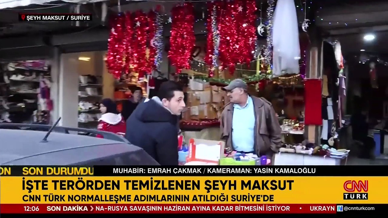 CNN TÜRK normalleşme adımlarının atıldığı Suriye'de: İşte terörden temizlenen Şeyh Maksut