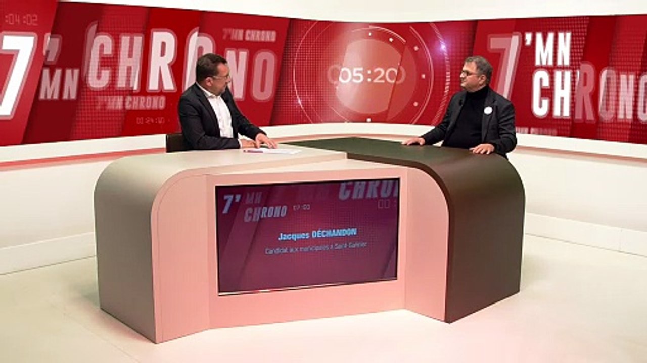 7 Minutes Chrono - Municipales 2026 : Jacques Déchandon