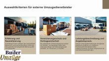 Erfolg von Gewerbe-, Firmen- und Büroumzügen Butler Umzüge GmbH günstige Umzugsunternehmen