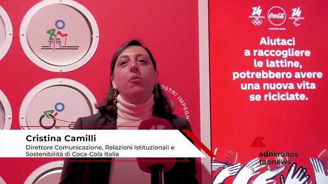Milano-Cortina 2026: Camilli (Coca-Cola), ‘da 100 anni produciamo in Italia’
