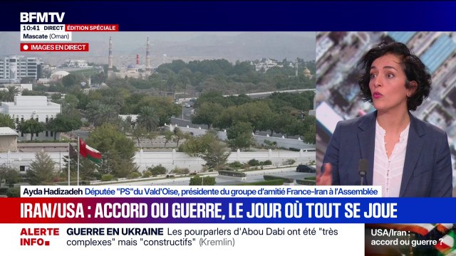 Négociations États-Unis/Iran: Ils vont parvenir à un accord et ça sera l'assurance vie de ce régime , craint Ayda Hadlizadeh, députée PS, présidente du groupe d'amitié France-Iran à l'Assemblée