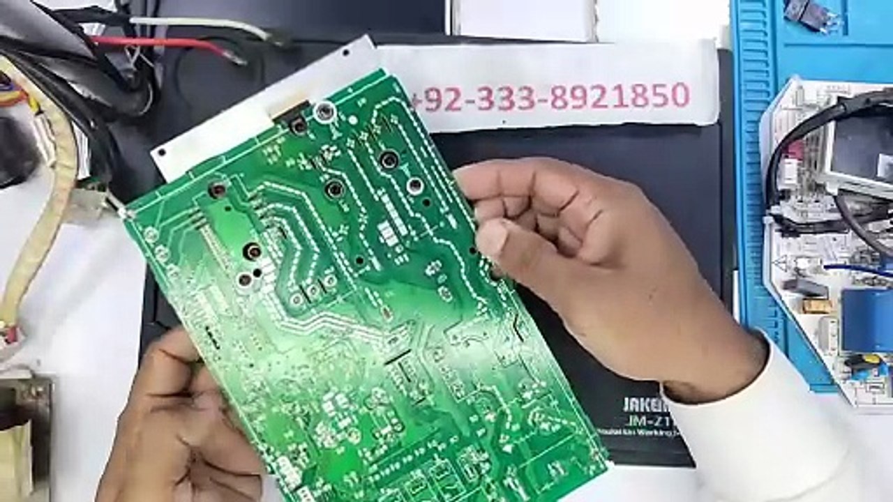 PEL Orient Dawlance Dc inverter ac E5 error code outdoor pcb Dc inverter ac pcb training center