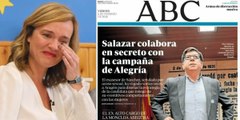 El guarrete Paco Salazar pringa la recta final de la campaña de Pilar Alegría (PSOE) en Aragón