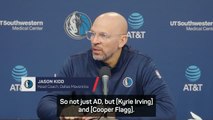 Kidd wishes Davis well after shock trade to the Wizards