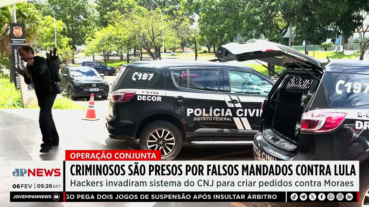 Criminosos são presos por falsos mandados contra Lula