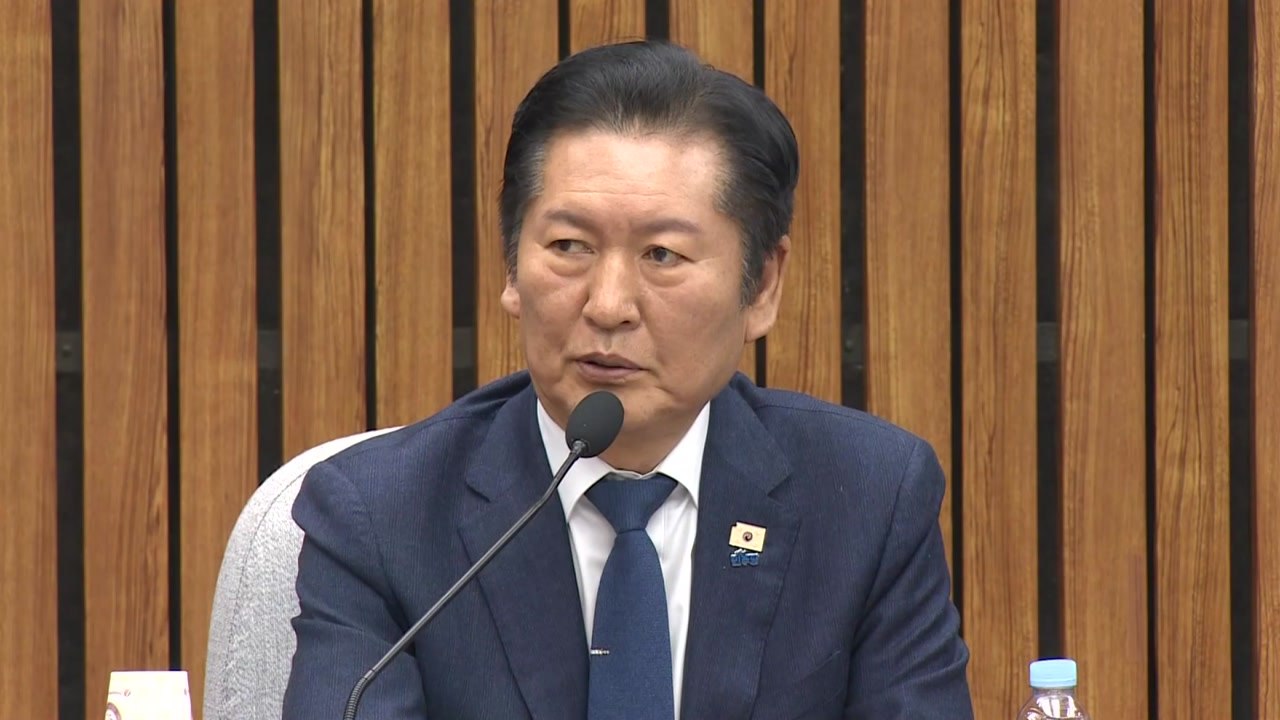 정청래, 3선 의원과 간담회..."지도부, 합당 갈등 정리해야" / YTN