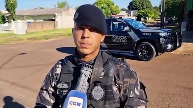 Tenente De Jesus detalha operação do GAECO com apoio da PM em Cascavel