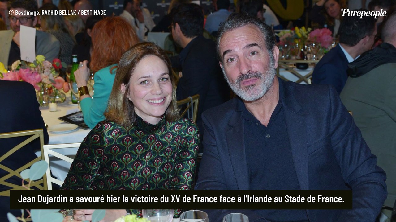 Jean Dujardin et Nathalie Péchalat : les parents de Jeanne et Alice vivent leur passion loin l'un de l'autre, la preuve en images