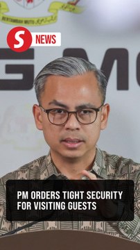 Firm measures taken to protect visiting dignitaries