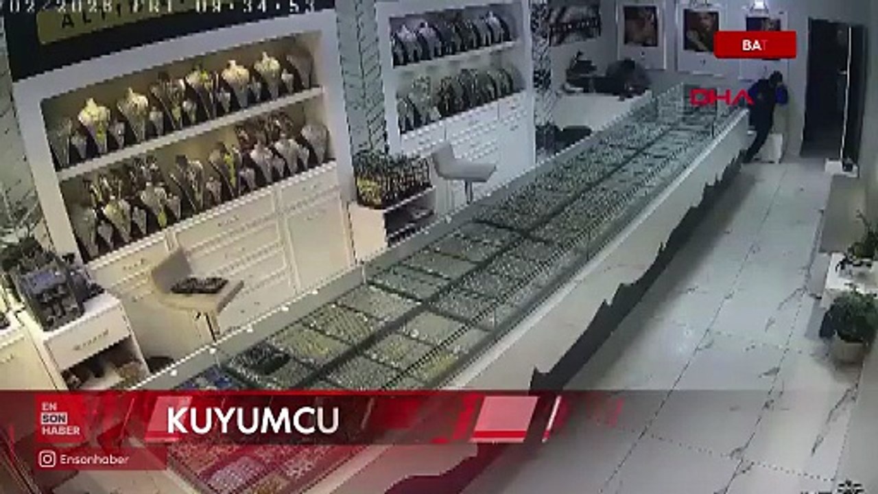Batman'da kuyumcuyu soydular