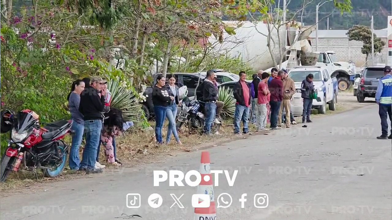 'Vi a mi hijo morir': padre revela cómo fue accidente donde perdió a su hijo en Copán