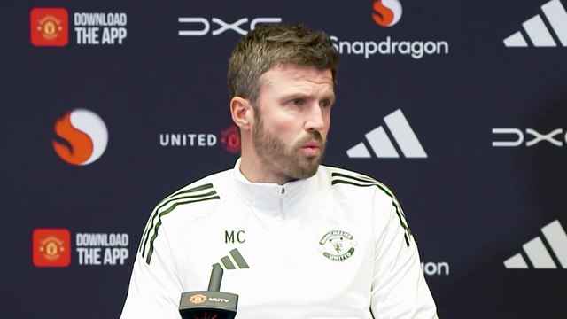 Manchester United's Carrick on Spurs test and player fitness (Full Presser)