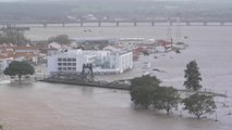 Tempête Leonardo : les images des inondations au Portugal