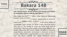 Esad Mansur - Bakara Suresi Tefsiri 148