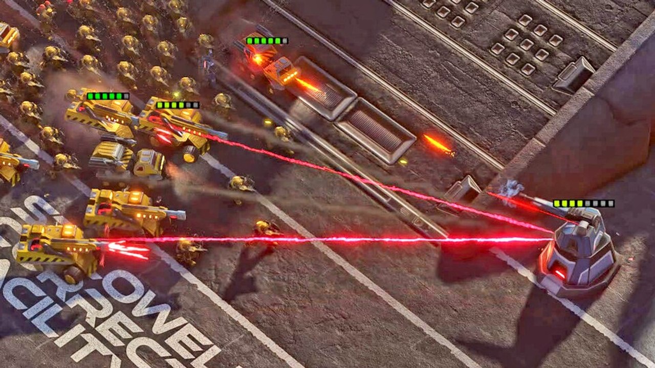 Drei minuten aus crimson freedom versprechen gute, alte c&c-simplizität im singleplayer