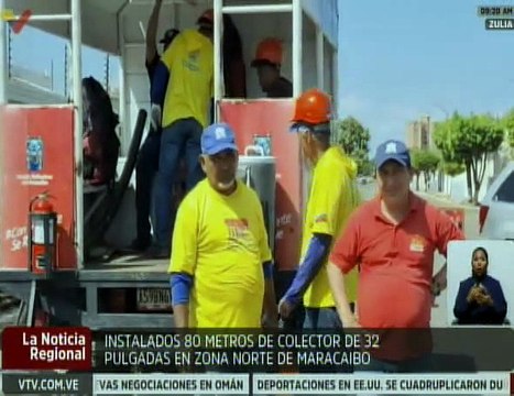 Zulia | Realizan sustitución de colectores de aguas servidas para prevenir desbordamientos
