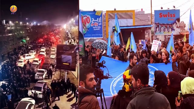 JIN TV ÖZEL-Gülistan Azak-Hülya Gerçek-Sezin Uçar-Dilan Çetinkaya-ESP^ye yönelik tutuklamalar