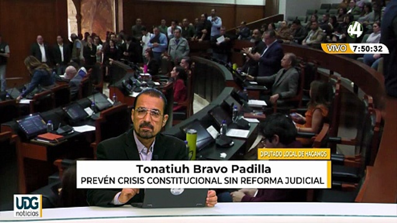 Tonatiuh Bravo Padilla habla sobre una posible crisis constitucional sin reforma judicial
