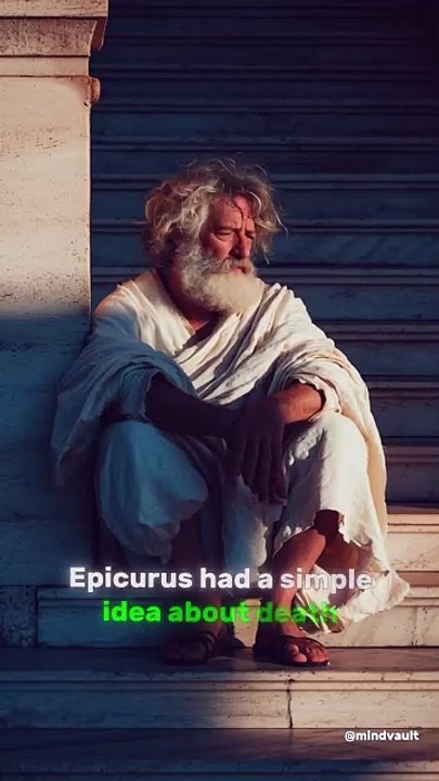 Why You Should Stop Fearing Death (Epicurus' Secret) 🧘‍♂️✨| #philosophy  #history #ancientphilosophy