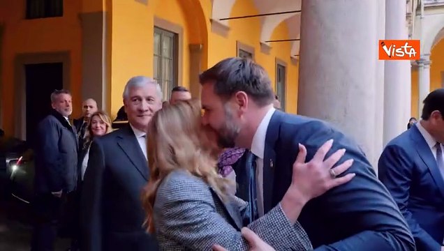 Milano Cortina 2026, la premier Meloni incontra il vicepresidente degli Usa JD Vance a Milano