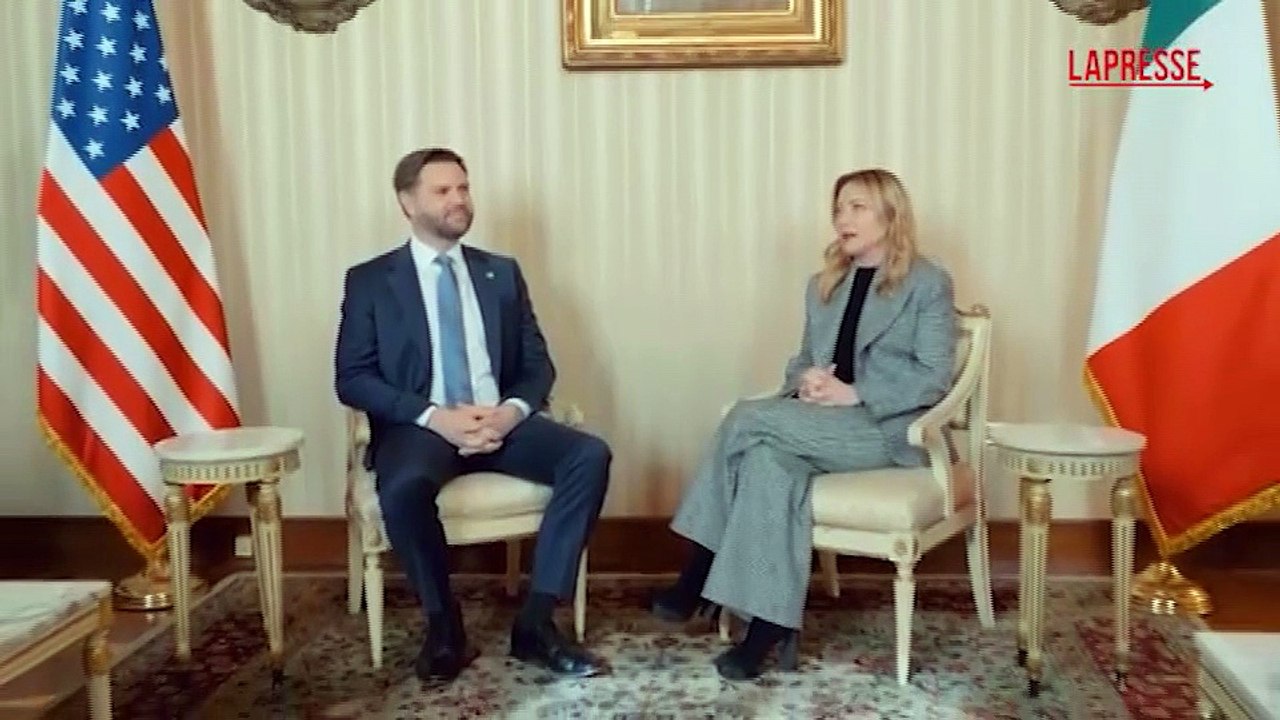 Meloni incontra Vance e Rubio a Milano: "Europa e Usa valori comuni"