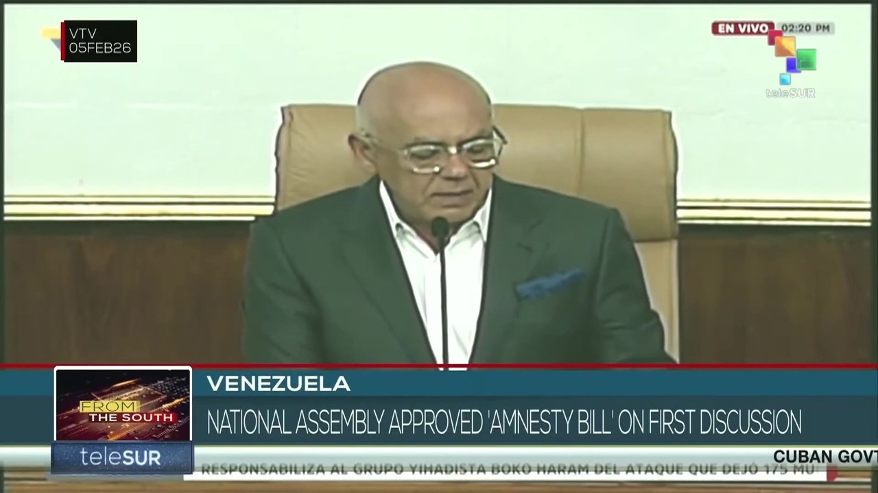 Venezuela’s National Assembly approved 'Amnesty...
