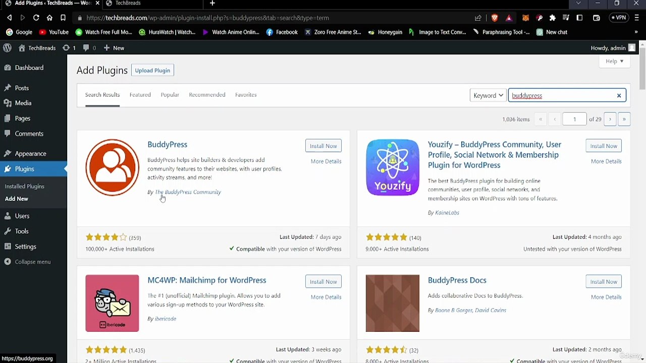 17. Creating a Forum using Wordpress