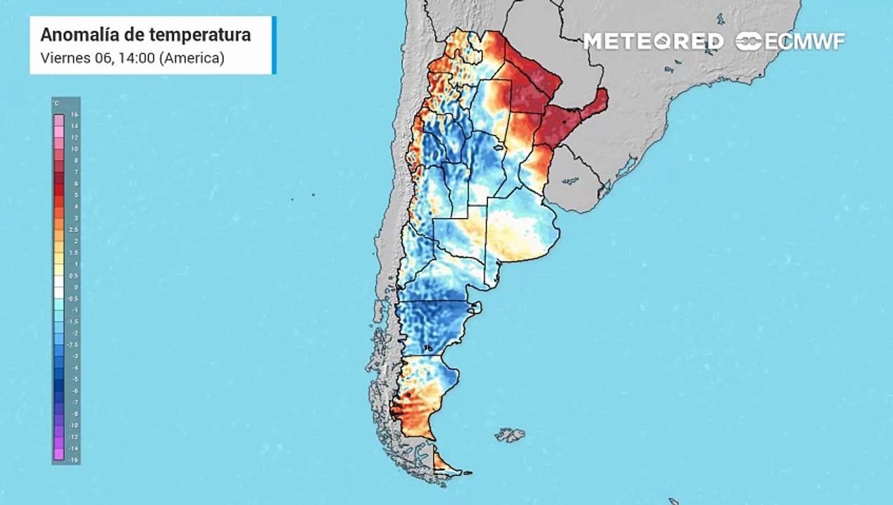 Sábado y domingo con temperaturas en aumento y anticipo de lluvias generalizadas para la próxima semana