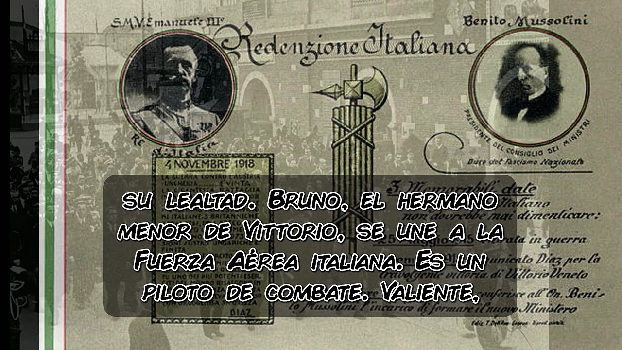 VITTORIO MUSSOLINI El HIJO que TRAICIONÓ al DUCE, su PADRE , en sus momentos más OSCUROS.