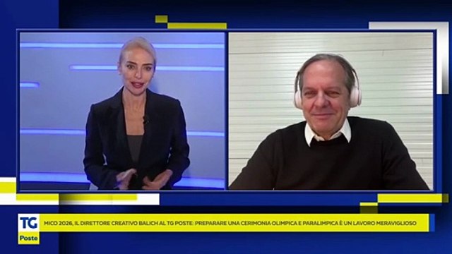 Poste Italiane, il TG Poste intervista Marco Balich
