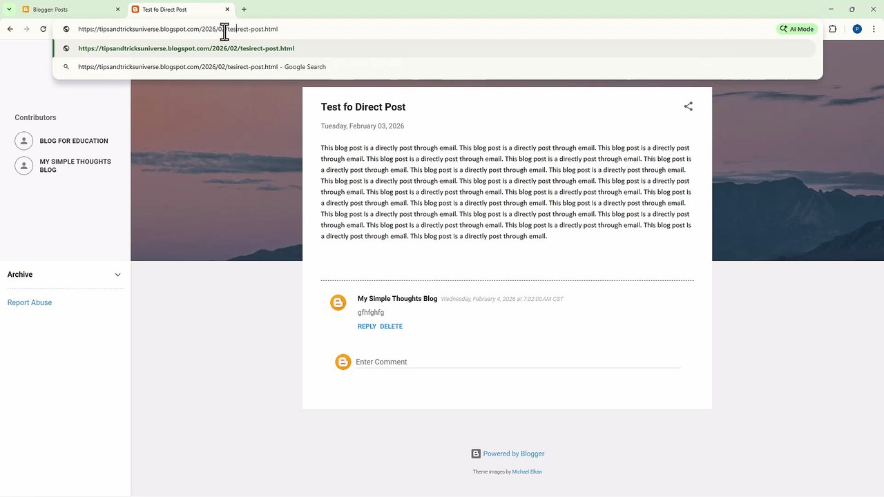 Blogger 44 Custom Page Not Found Message