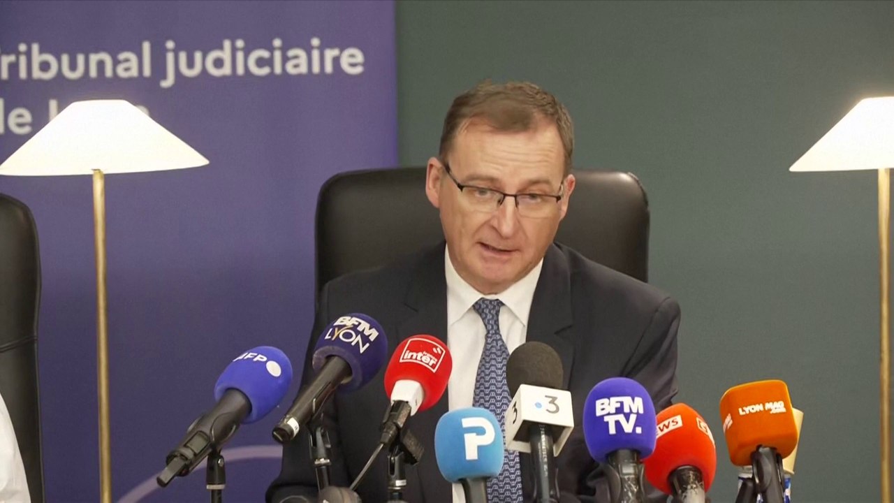 La conférence de presse de Thierry Dran, procureur de Lyon, après la séquestration d'une magistrate