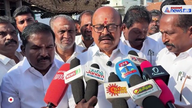 விஜய்க்கு ஒன்றும் தெரியவில்லை.. அவர் பேசுவது புஷி, குஷி, ருஷி மட்டும் தான் - பொள்ளாச்சி ஜெயராமன்